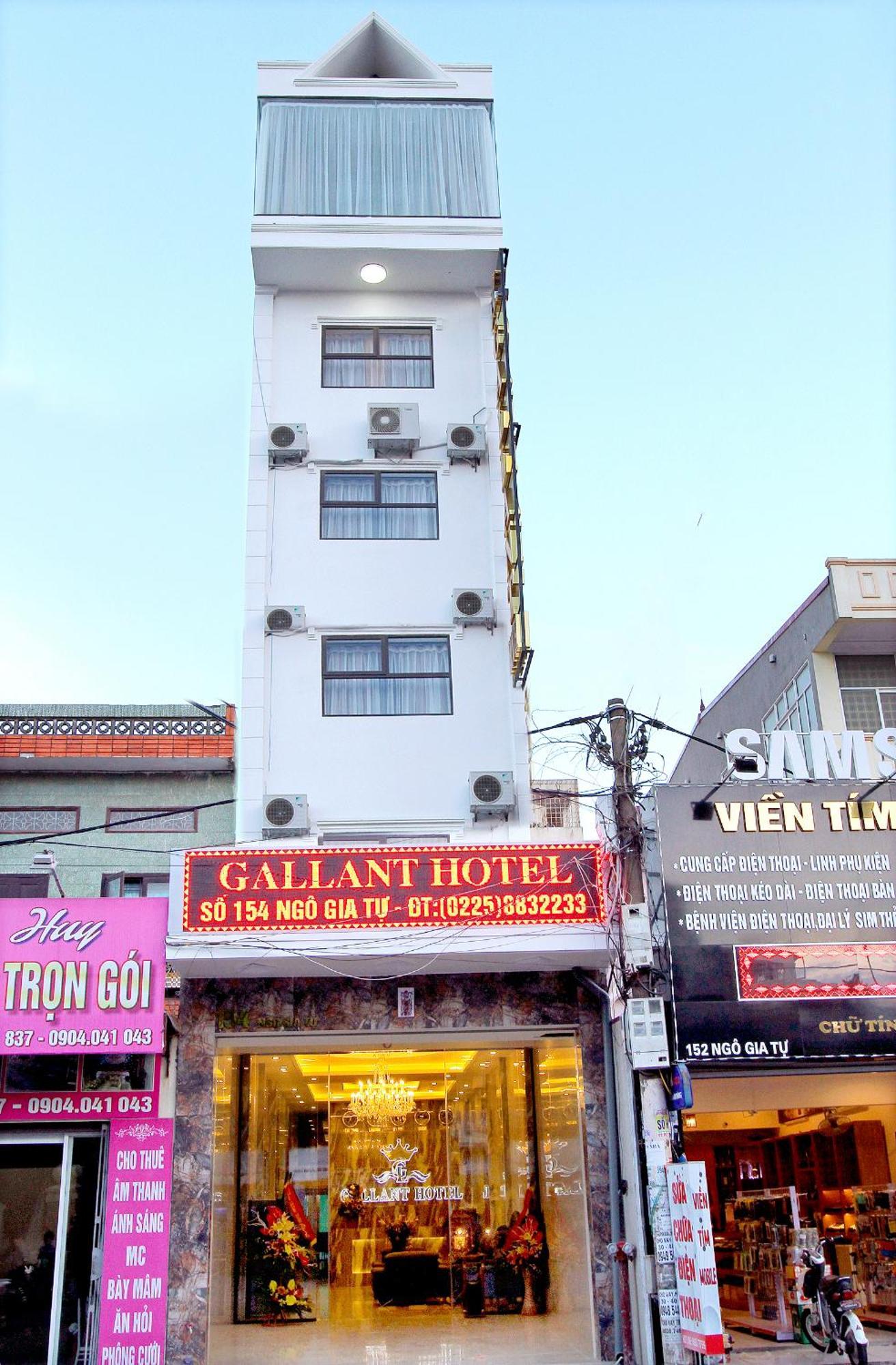 Gallant Hotel 154 Hai Phong Exteriör bild